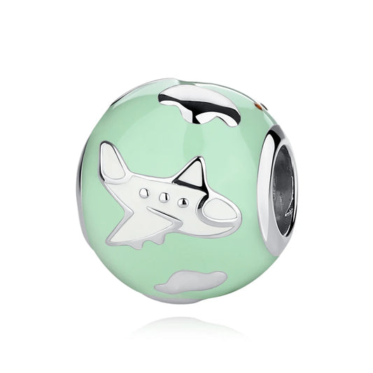 925 Sterling Silver Travel Charms