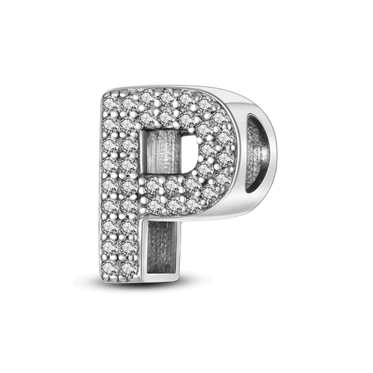 925 Sterling Silver Alphabet Charms