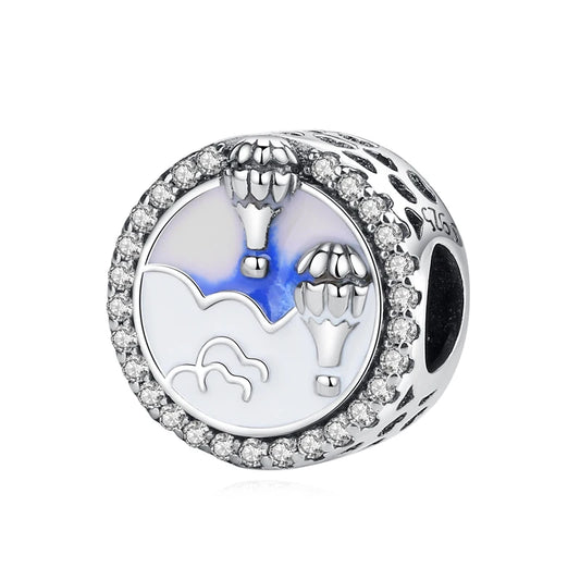 925 Sterling Silver Travel Charms