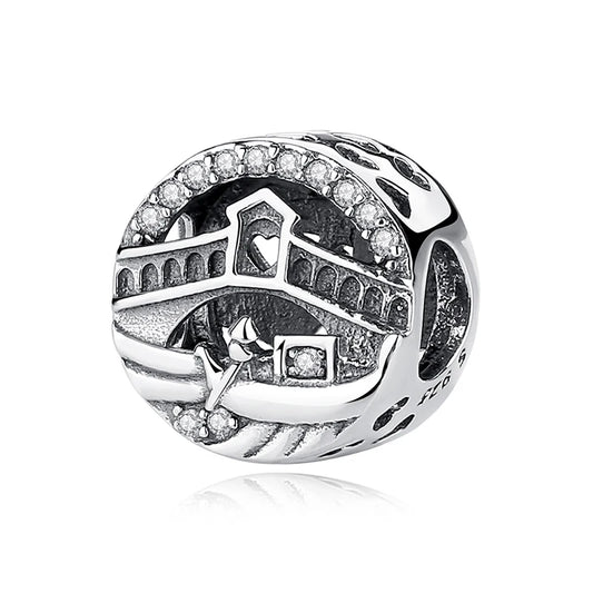 925 Sterling Silver Travel Charms