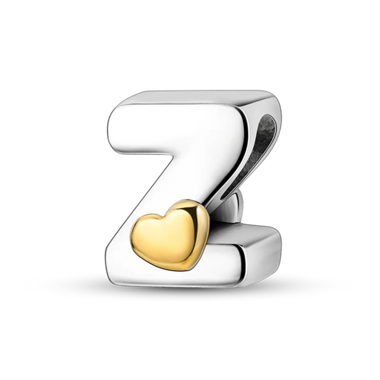 925 Sterling Silver Alphabet Charms