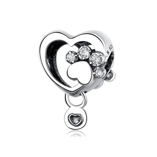 925 Sterling Silver Pet Charms