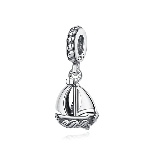 925 Sterling Silver Travel Charms
