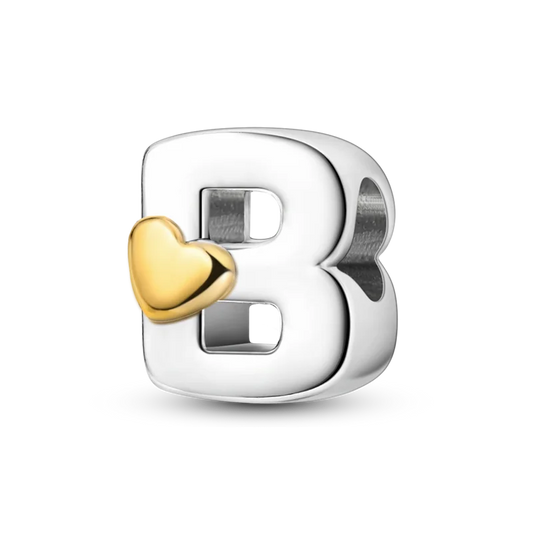 925 Sterling Silver Alphabet Charms