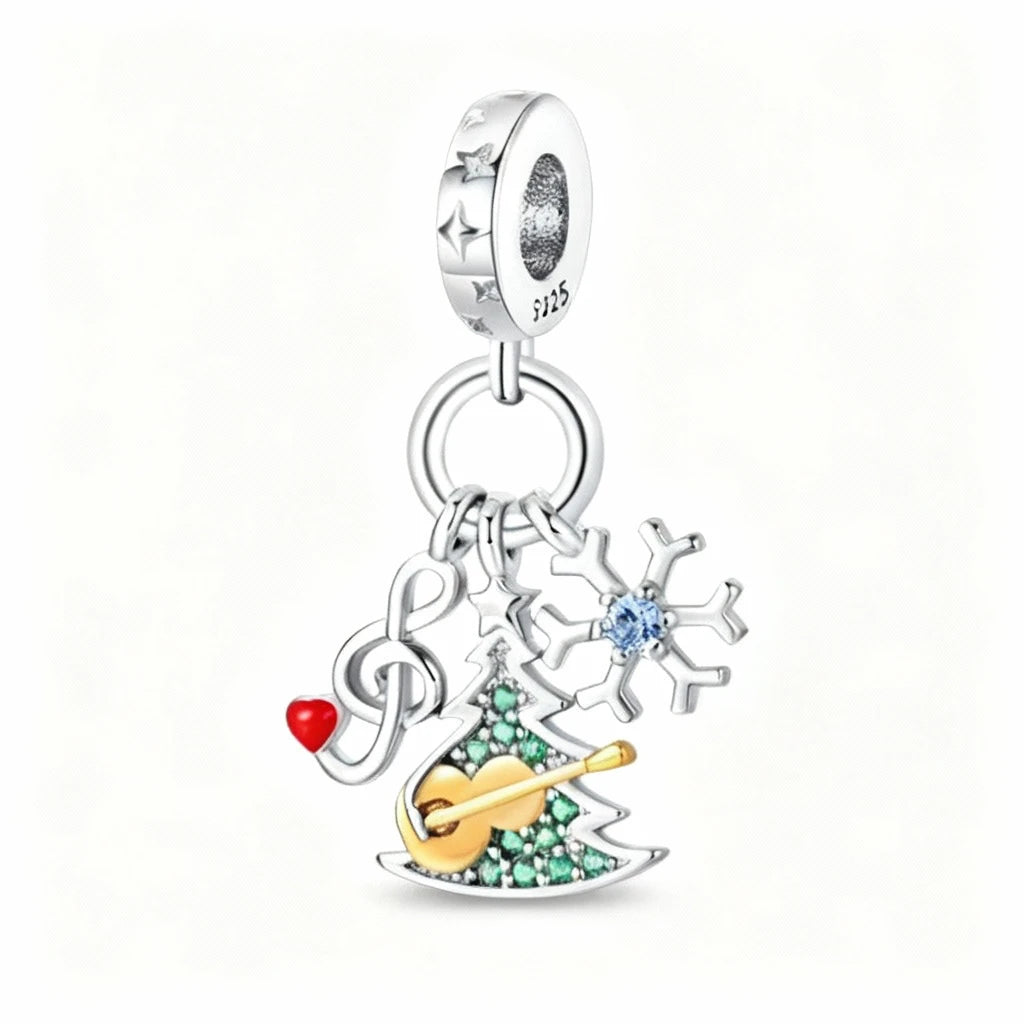 925 Sterling Silver Christmas Charms