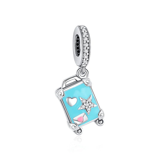925 Sterling Silver Travel Charms