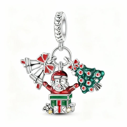925 Sterling Silver Christmas Charms