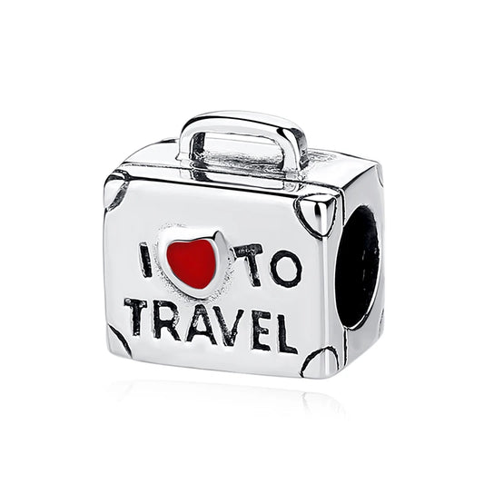 925 Sterling Silver Travel Charms