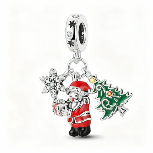 925 Sterling Silver Christmas Charms