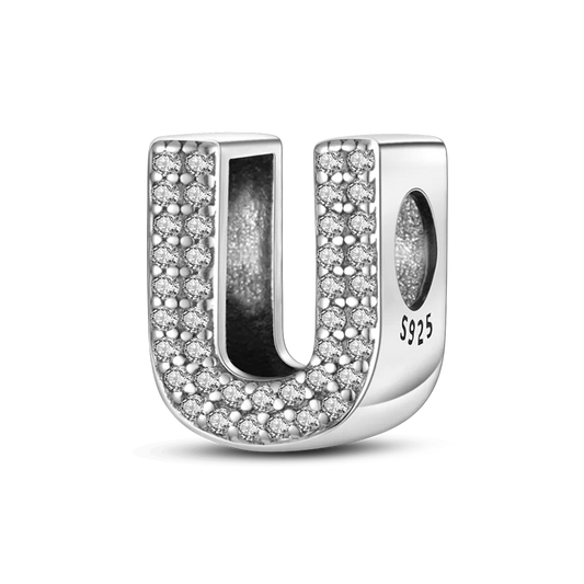 925 Sterling Silver Alphabet Charms