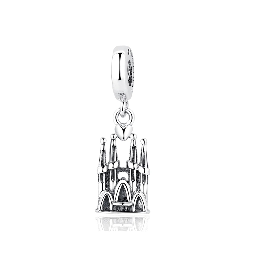 925 Sterling Silver Travel Charms