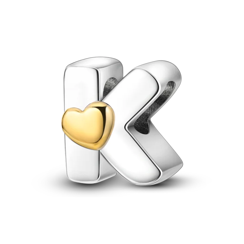 925 Sterling Silver Alphabet Charms