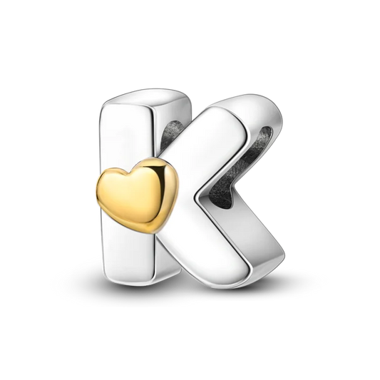 925 Sterling Silver Alphabet Charms