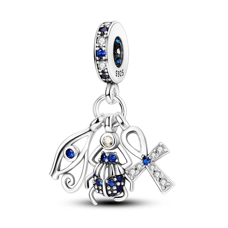 925 Sterling Silver Mediterranean Charms
