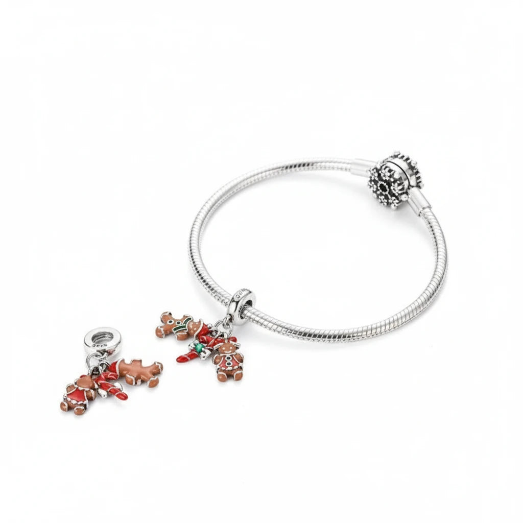 925 Sterling Silver Christmas Charms