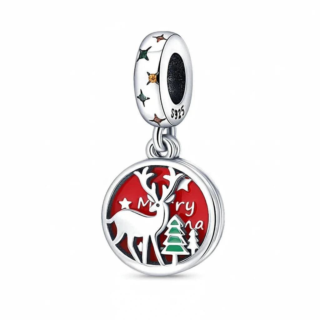 925 Sterling Silver Christmas Charms