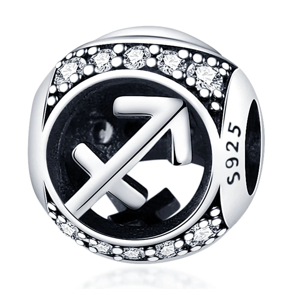 925 Sterling Silver Zodiac Charms