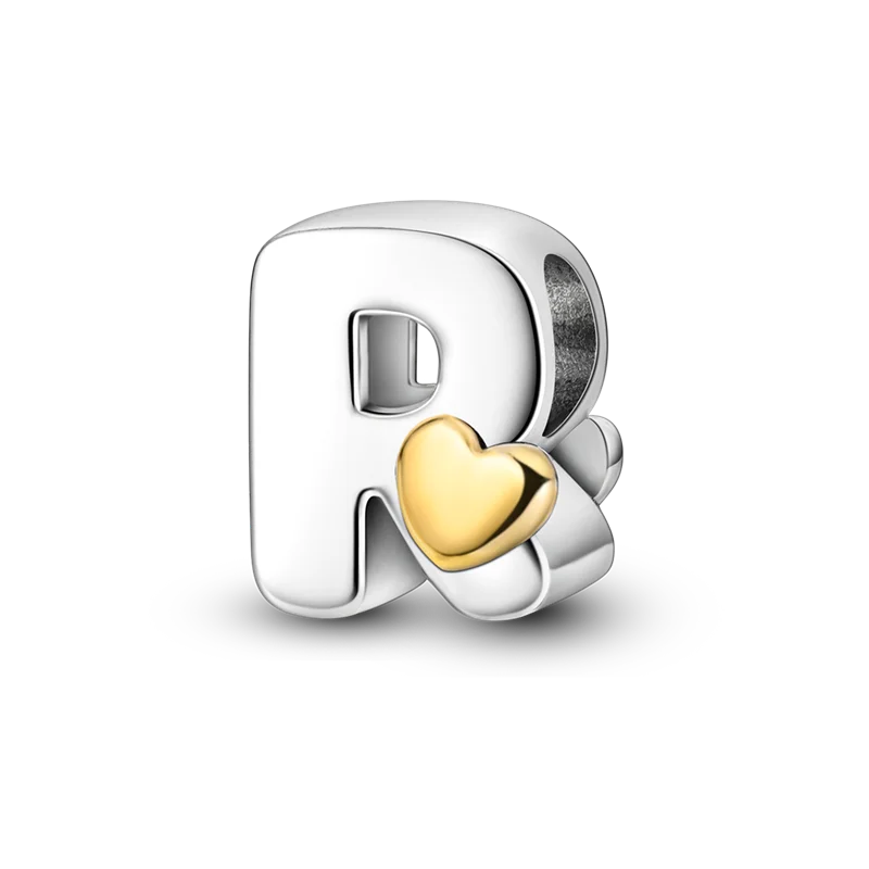 925 Sterling Silver Alphabet Charms