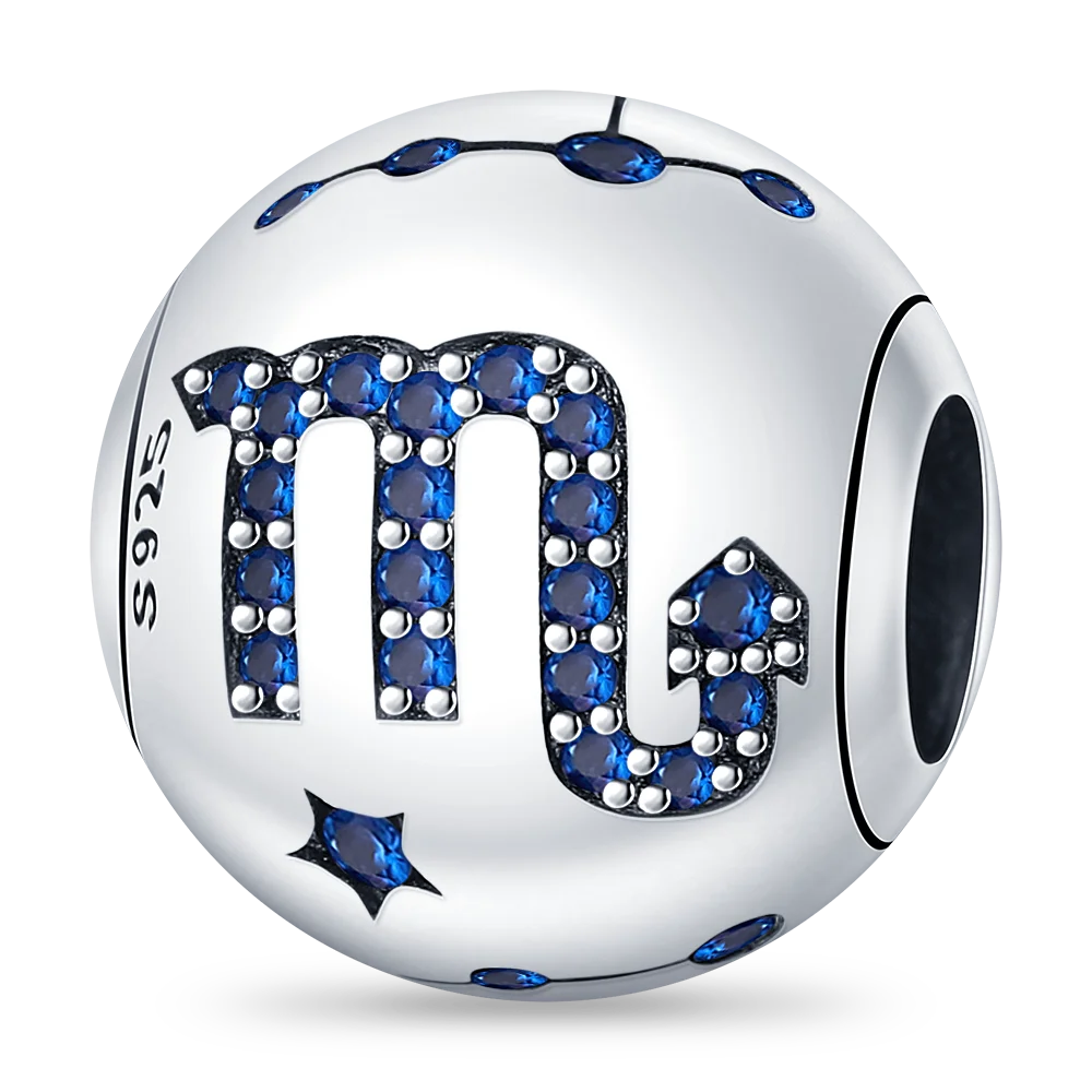 925 Sterling Silver Zodiac Charms