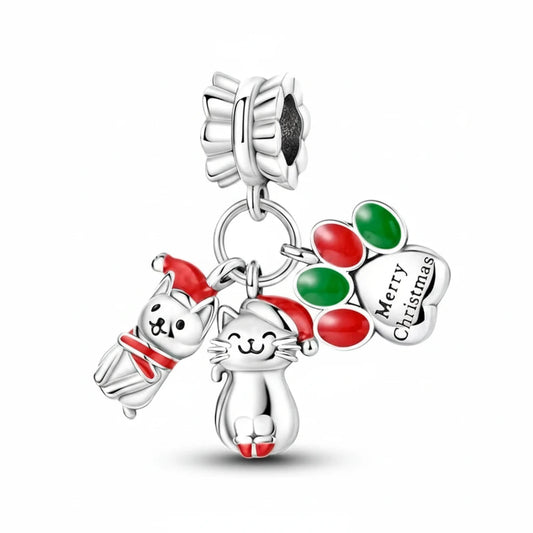 925 Sterling Silver Christmas Charms