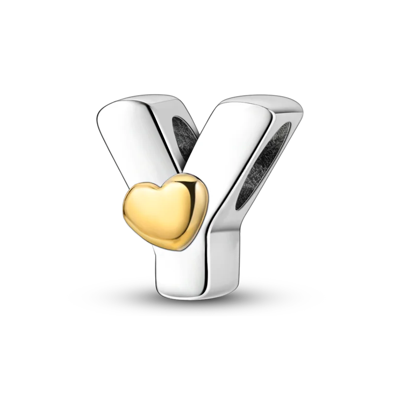 925 Sterling Silver Alphabet Charms