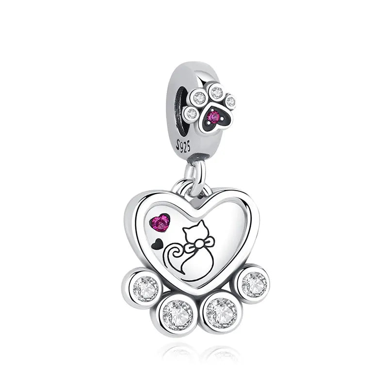 925 Sterling Silver Pet Charms