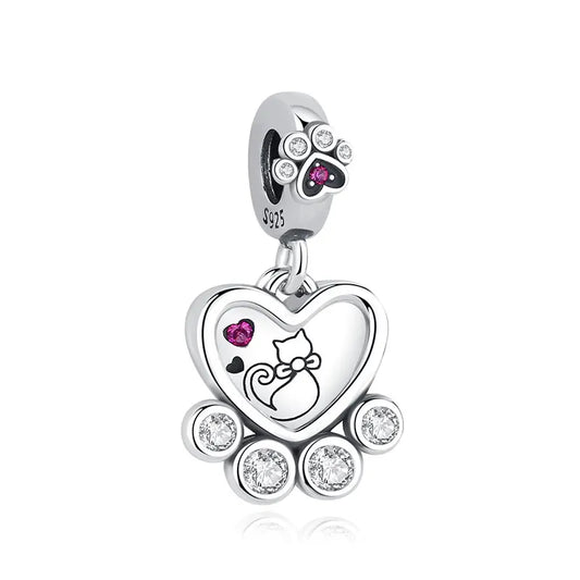 925 Sterling Silver Pet Charms