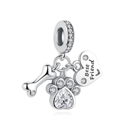 925 Sterling Silver Pet Charms