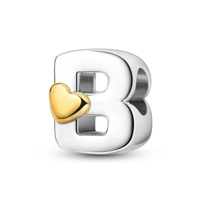 925 Sterling Silver Alphabet Charms