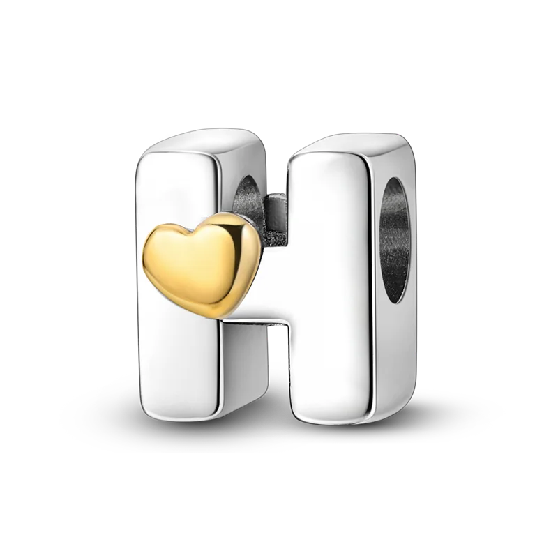 925 Sterling Silver Alphabet Charms