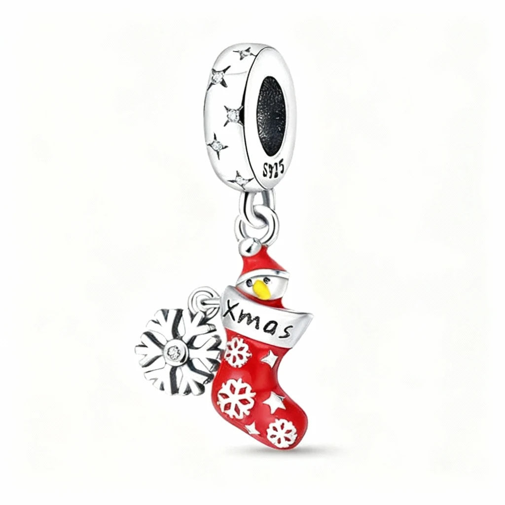 925 Sterling Silver Christmas Charms