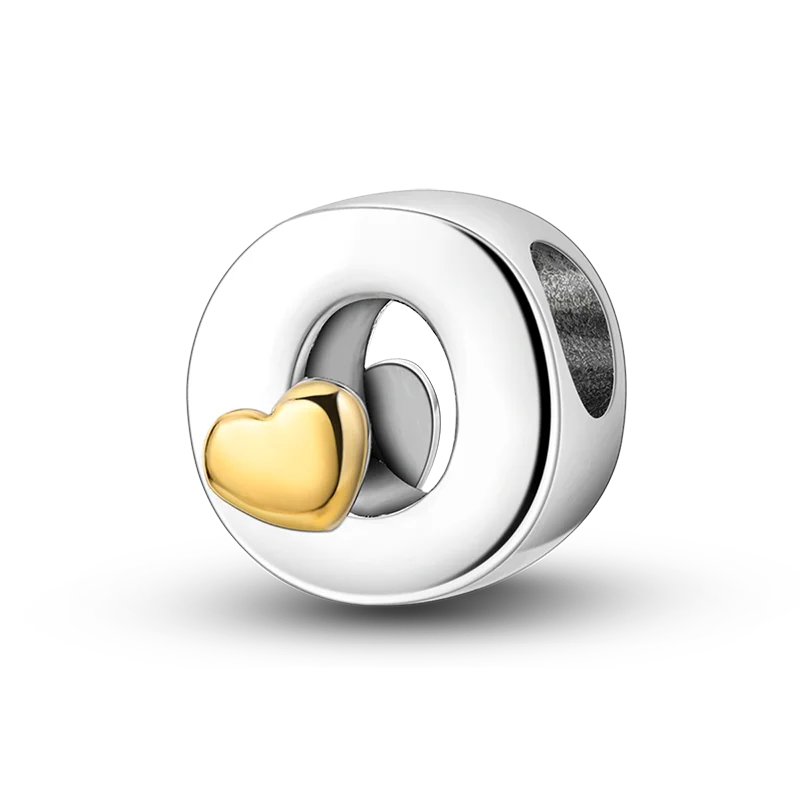 925 Sterling Silver Alphabet Charms