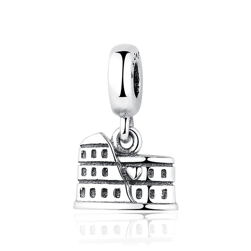 925 Sterling Silver Travel Charms