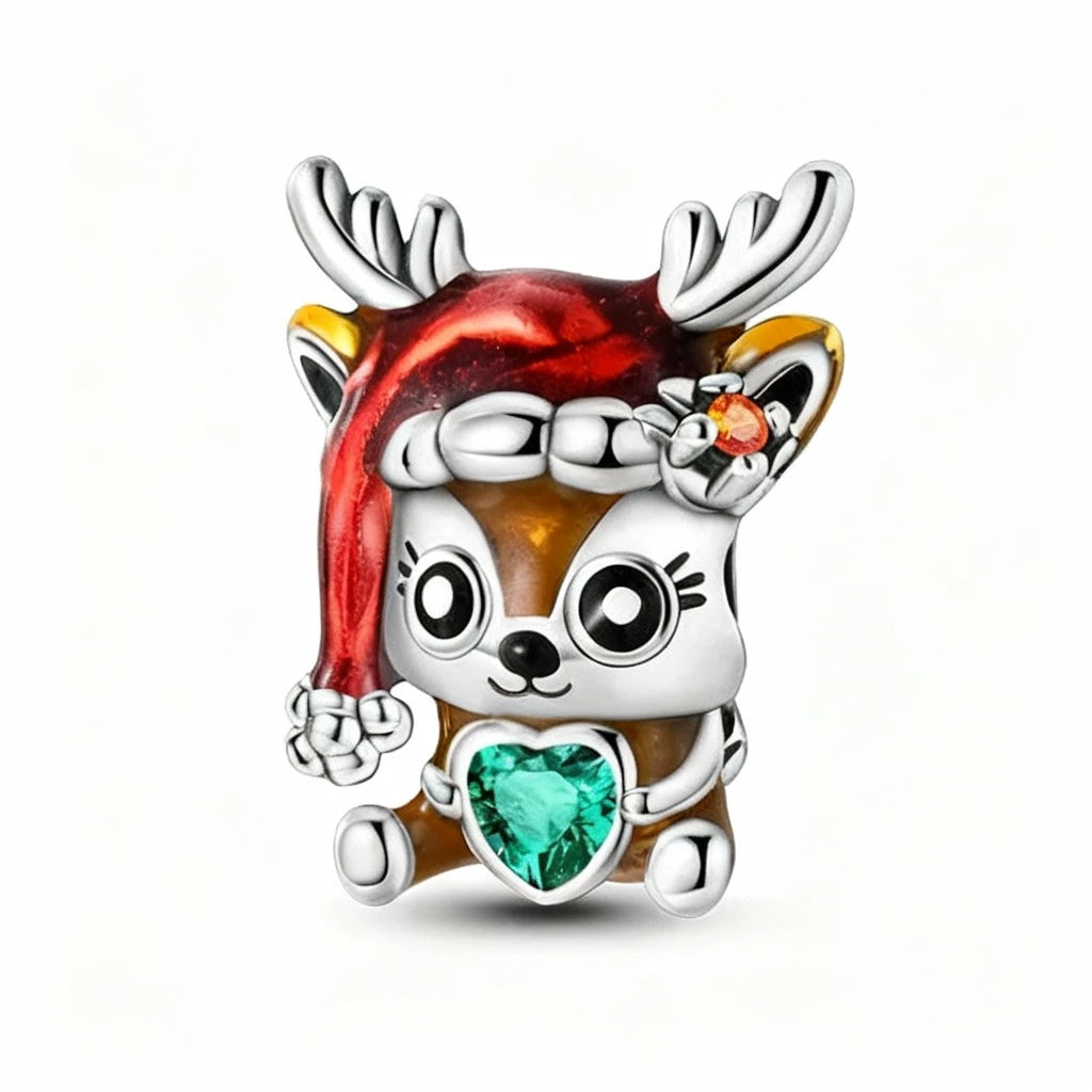 925 Sterling Silver Christmas Charms