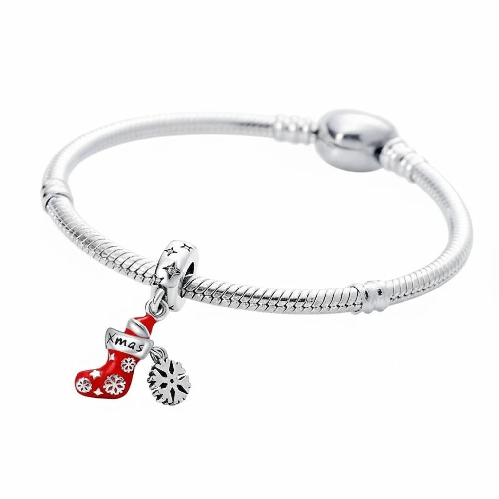 925 Sterling Silver Christmas Charms