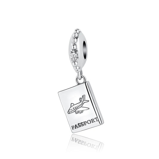 925 Sterling Silver Travel Charms