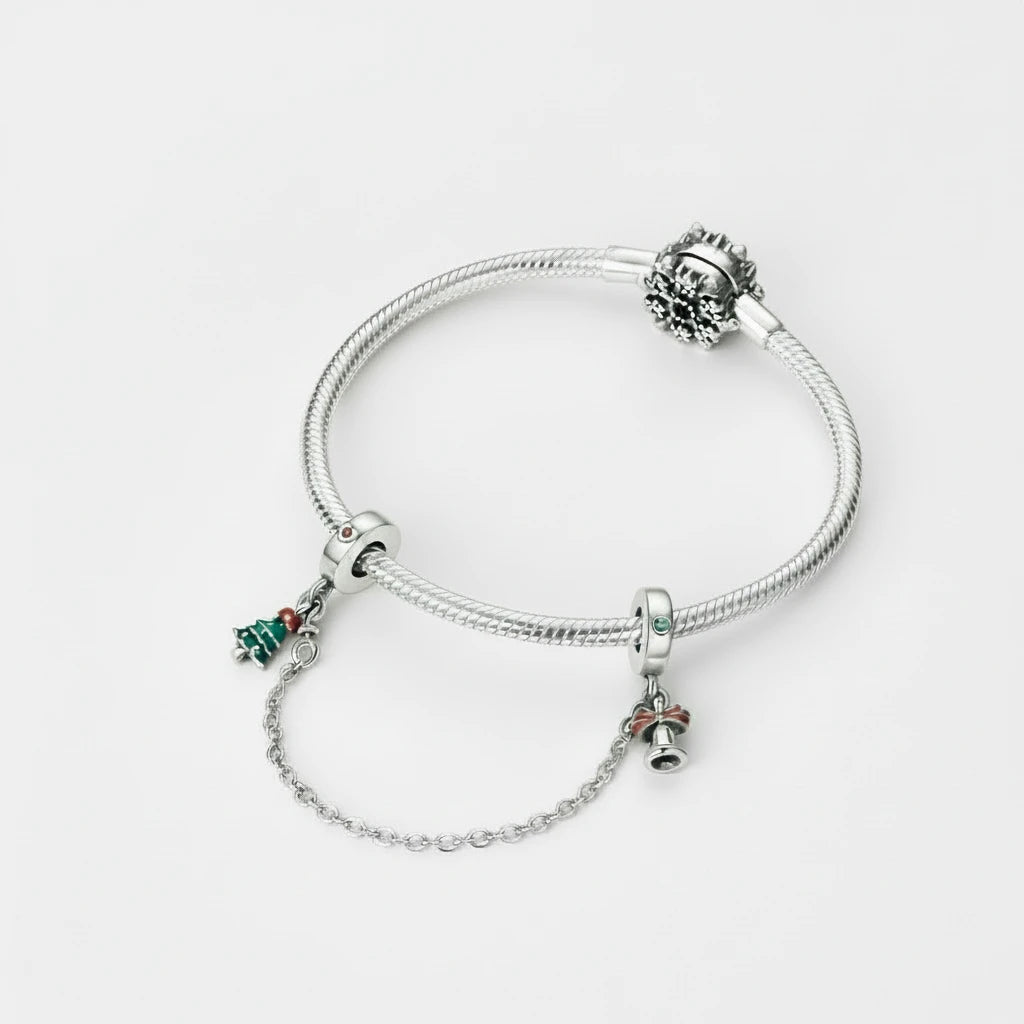 925 Sterling Silver Christmas Charms