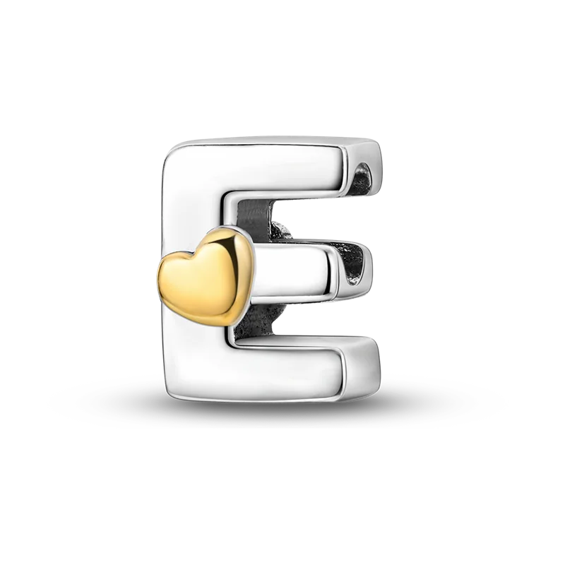 925 Sterling Silver Alphabet Charms