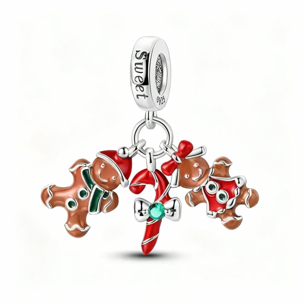 925 Sterling Silver Christmas Charms