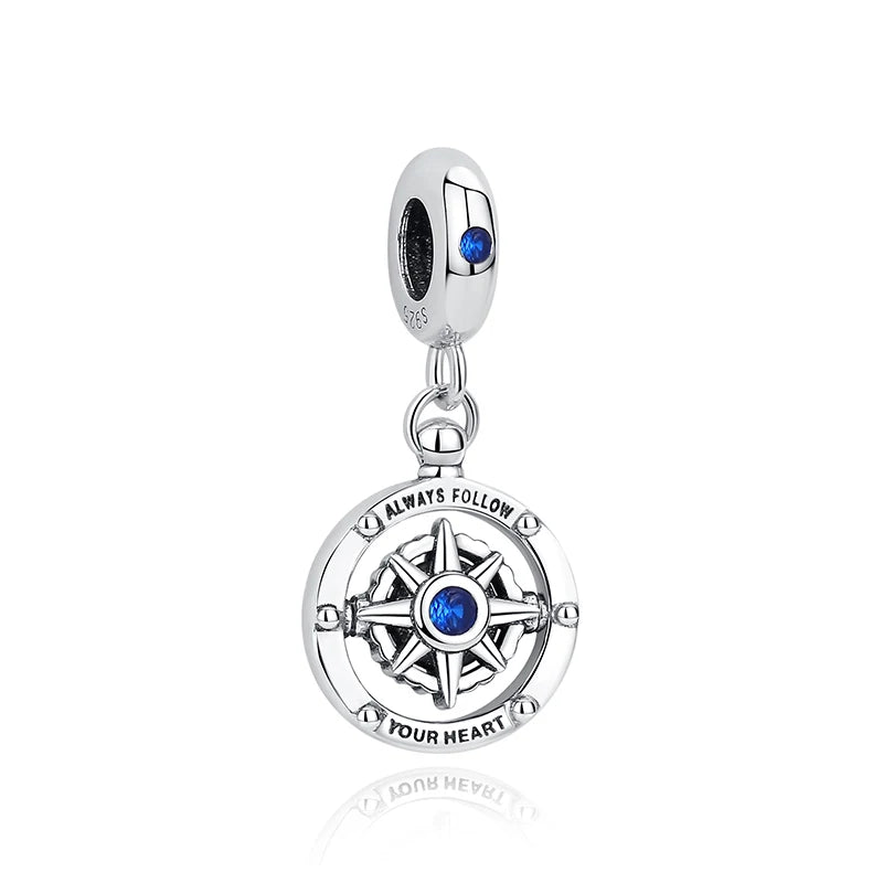 925 Sterling Silver Travel Charms