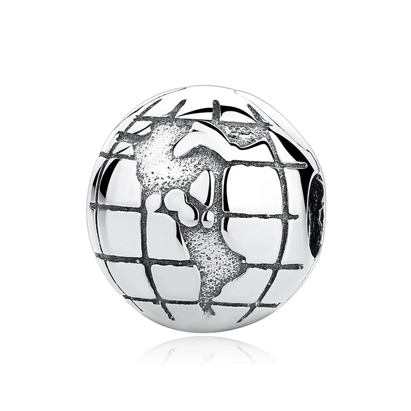925 Sterling Silver Travel Charms