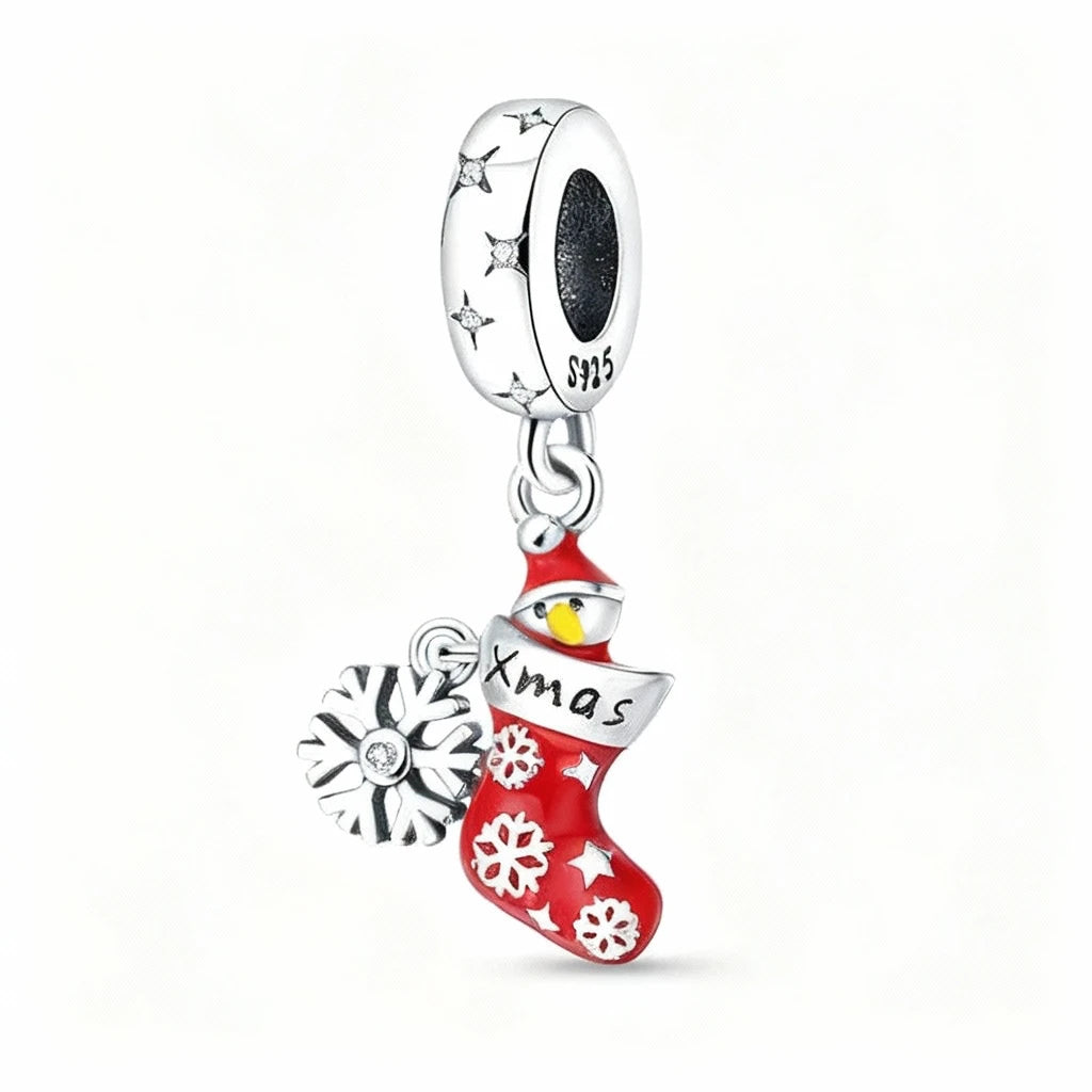 925 Sterling Silver Christmas Charms