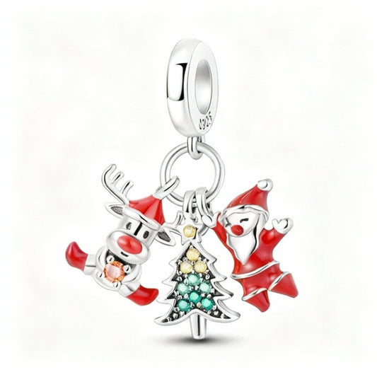 925 Sterling Silver Christmas Charms